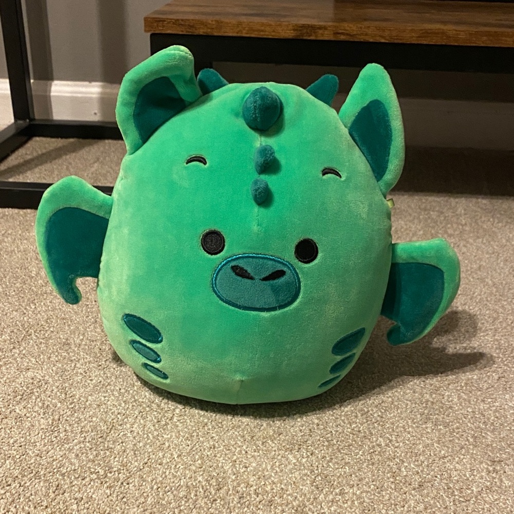 NWT Puff the Green Dragon from Learning Express 8” Squishmallow